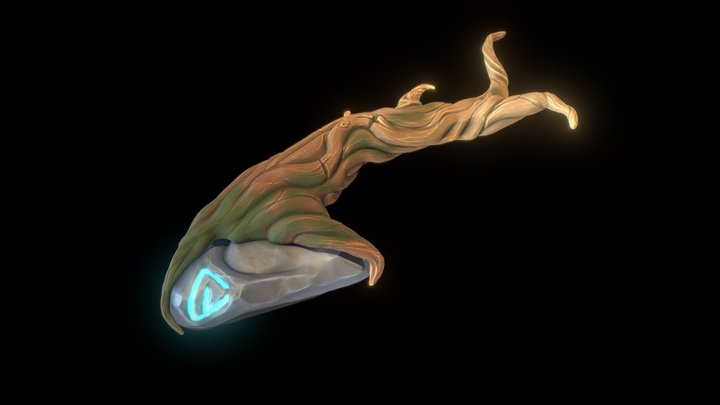 Shadow Rune Tree 3D Model