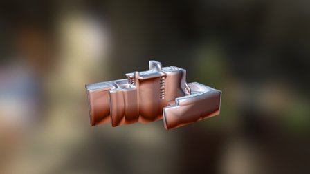 Falling Water 3D Model