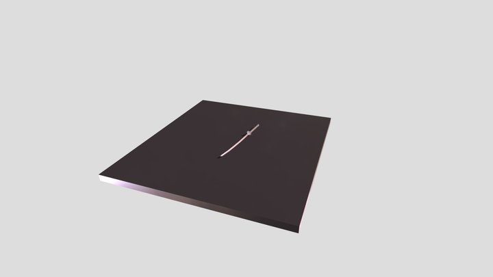 DamascusKatana 3D Model