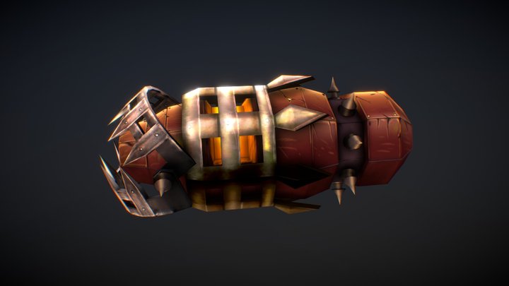 Cerberus- Cannon 3D Model