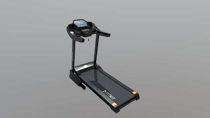 Fitkit Treadmill 3D Model