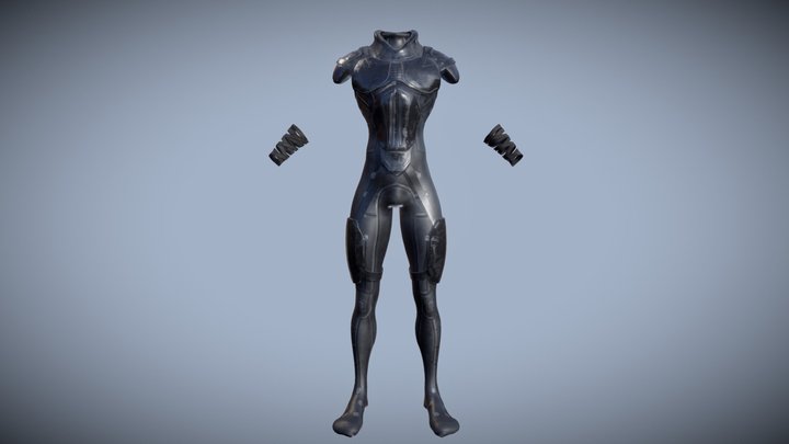 OUTFIT FOR MALE AND FEMALE ALSO FOR CREATURE 3D Model