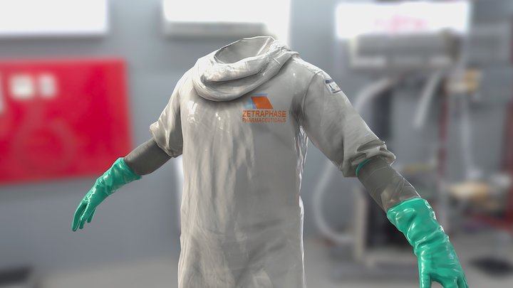 Hazmat Body 2 3D Model