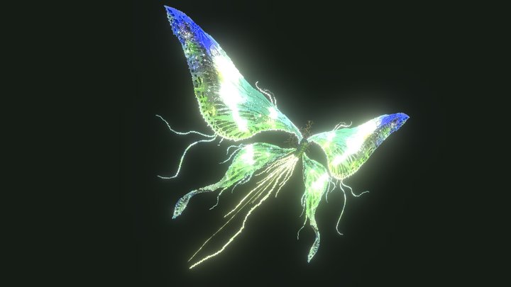 Moonlight Butterfly Dark Souls 3D Model
