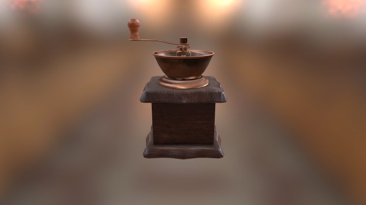 Coffee grinder 3D Model