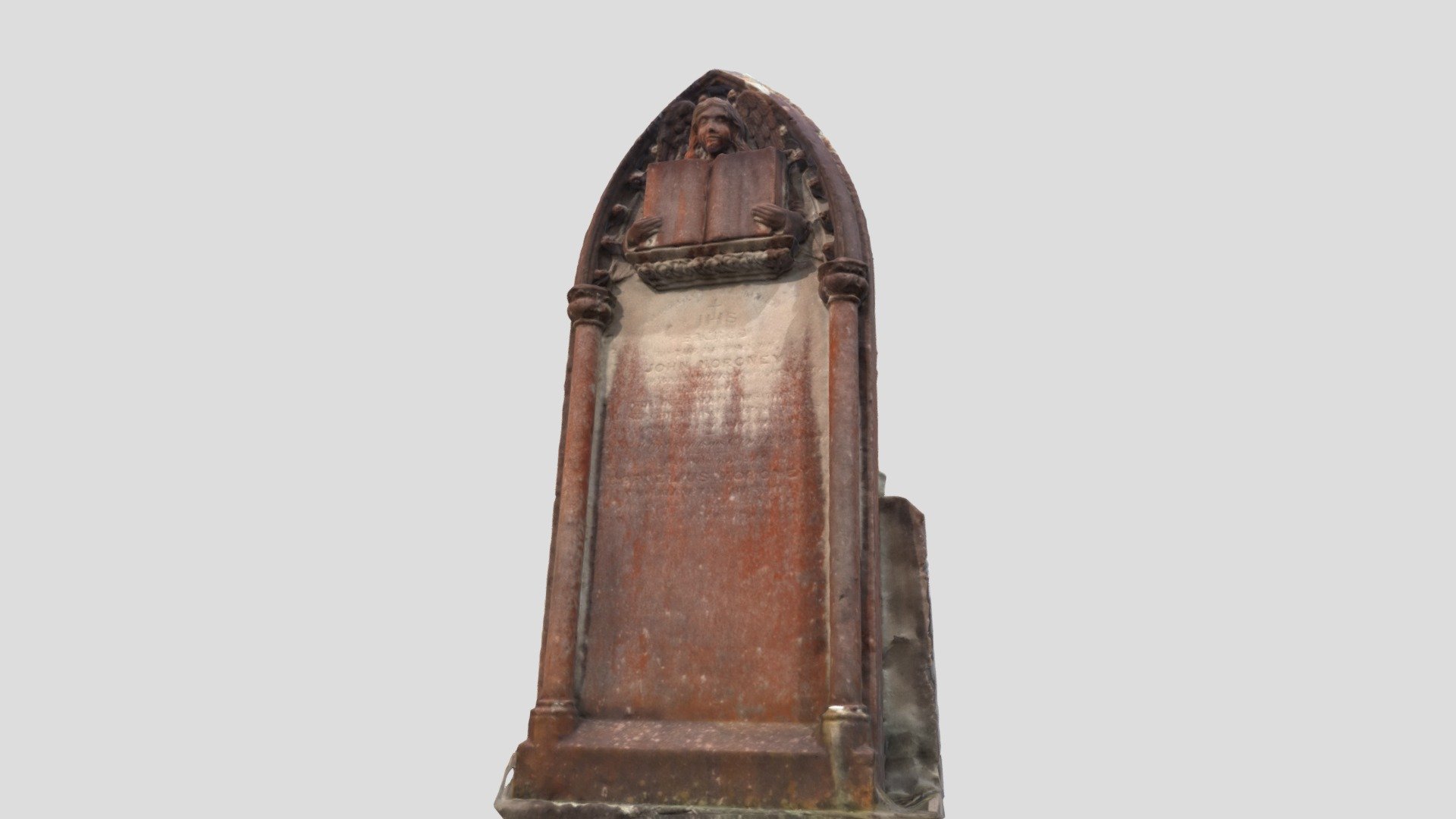 Carved headstone - Rookwood Cemetery  Sydney.
