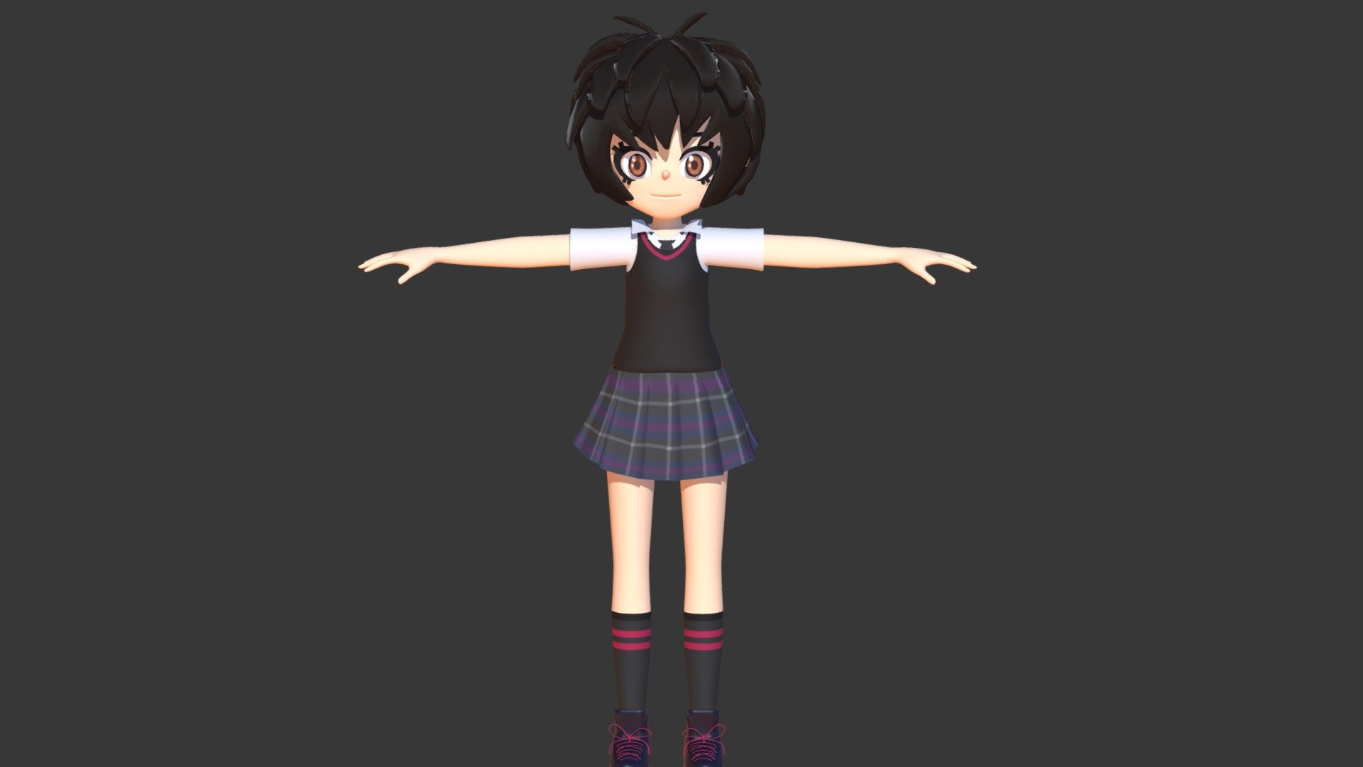 Peni Parker - Spiderman - Vtuber avatar - Buy Royalty Free 3D model by  Miaru3d [532905f] - Sketchfab Store