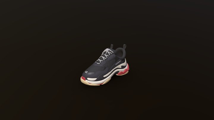 Balenciaga Sneaker 3D Model