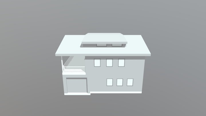 SINGLE FAMILY HOUSE 3D Model