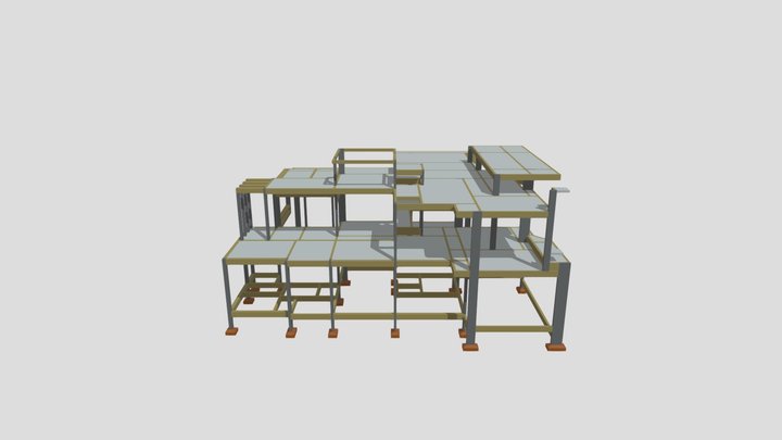 Projeto Estrutural - Nunes Engenharia 3D Model