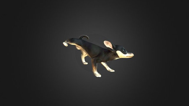 Dog V2 3D Model