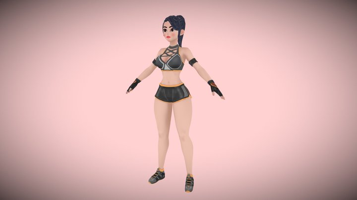 Gym Girl – Modelo 3D gratuito STL