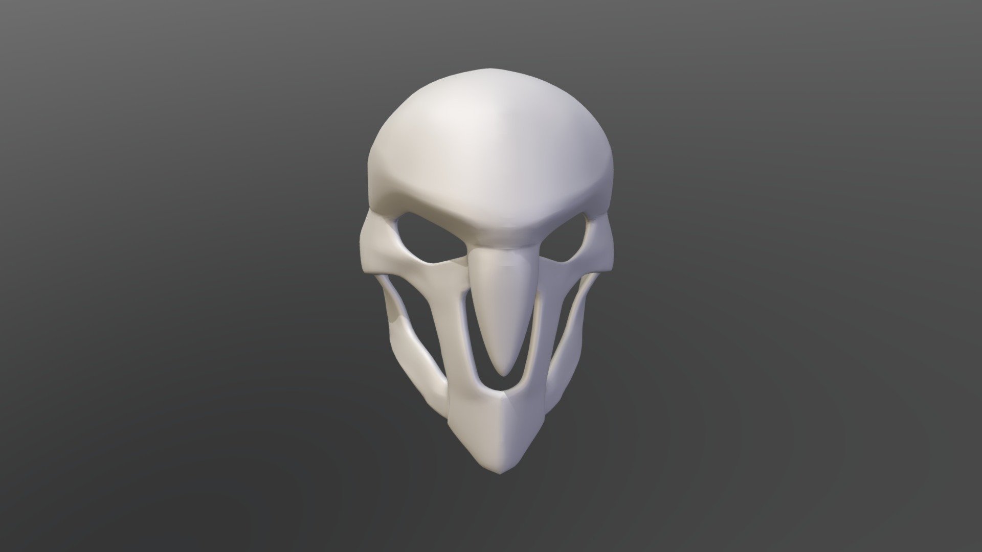 3D file Reaper mask (Overwatch 2) 🪖・3D printing idea to download・Cults