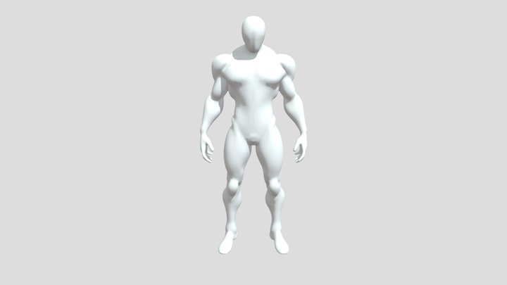 SCI-FI Robot 3D Model