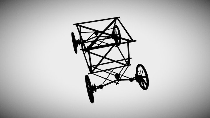 simple roll cage 3D Model
