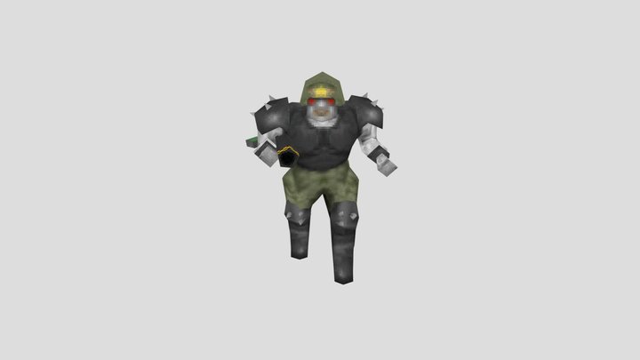 Mutant Grunt 3D Model