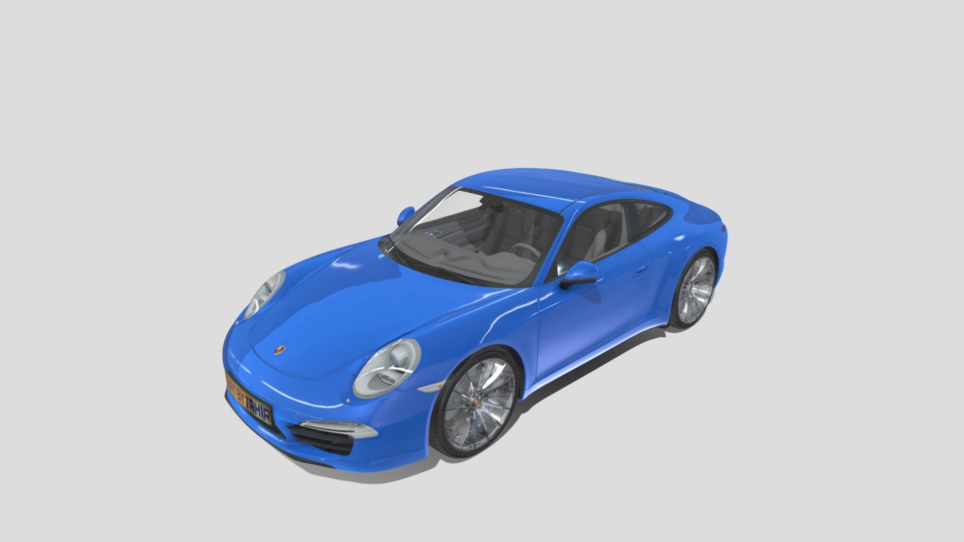 Porsche 911 (991) High Detail PBR - 3D model by Art by tahir ...