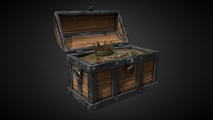 Treasure Chest_Test1 3D Model