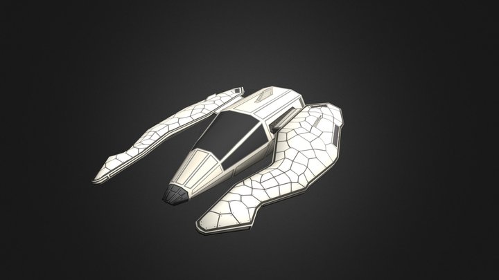 Landing Shuttle 3D Model