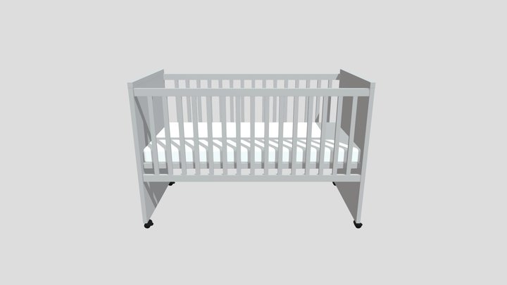 Baby Bed 3D Model