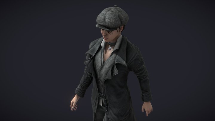 Evie Frye Concept: Character Creation 3D Model