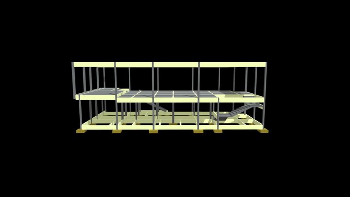 GE0003-2021 - Edificação para uso Religioso 3D Model