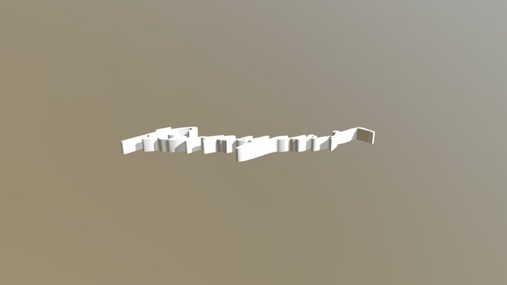 Kierkegaards signatur 3D Model