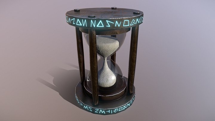 Hourglass 3D Model