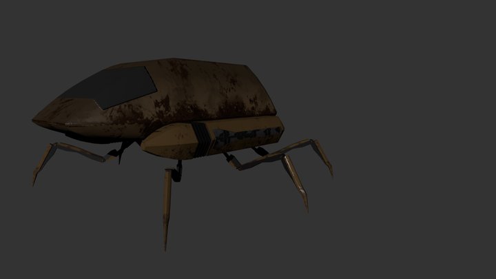 Robot Sketch 3D Model