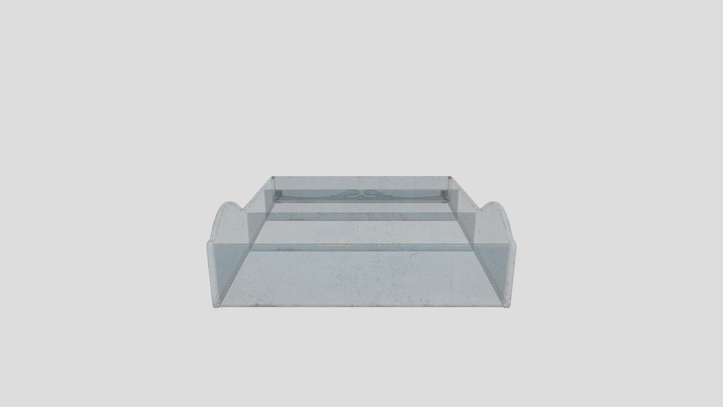 1800s Federal Style Wall Shelf Painted