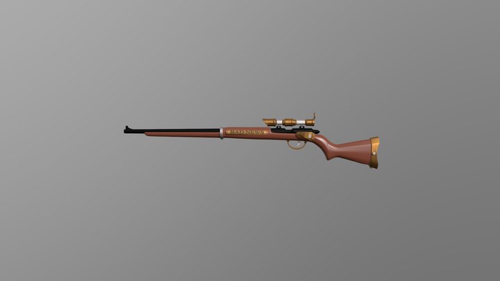 Rifle: CR Bad News 3D Model