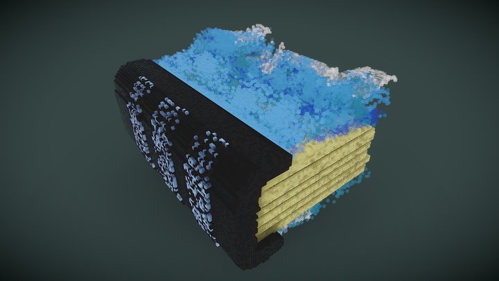 Book of the Sea 3D Model