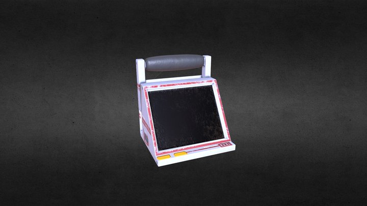 SM Medical Monitor Low 3D Model