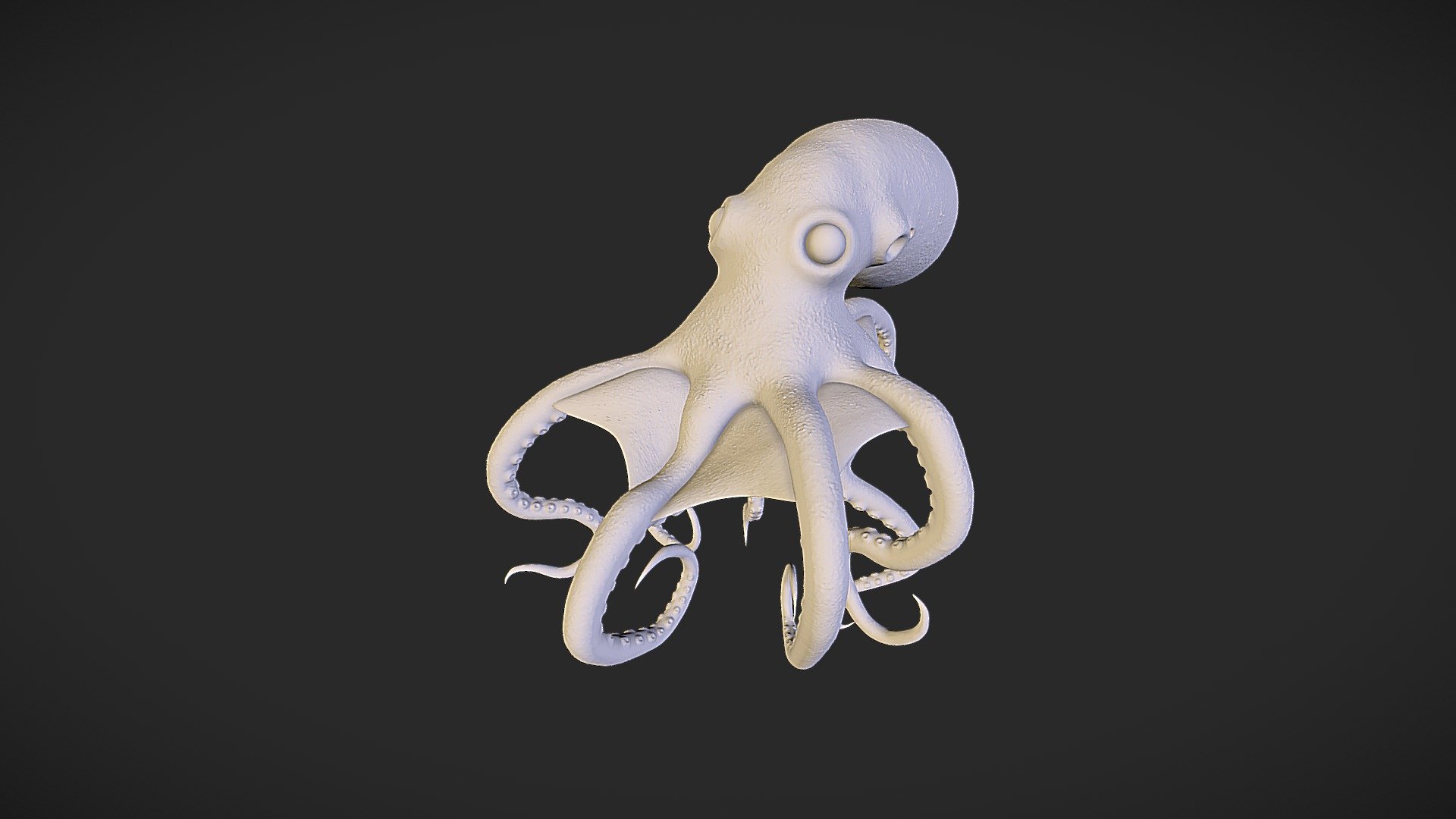 octopus zbrush cartoon