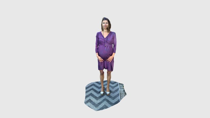Pregnant Flo 3D Model