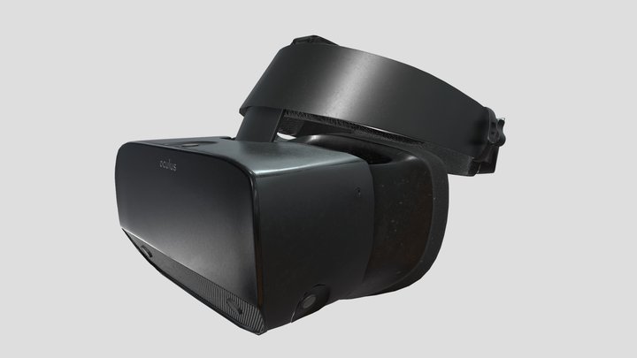 Oculus Rift S vr headset 3D Model