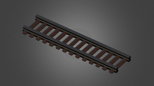 Rail Long 3D Model