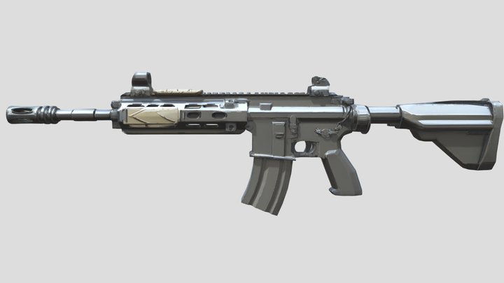 Black OPS 2_M27 – Free 3D Model STL
