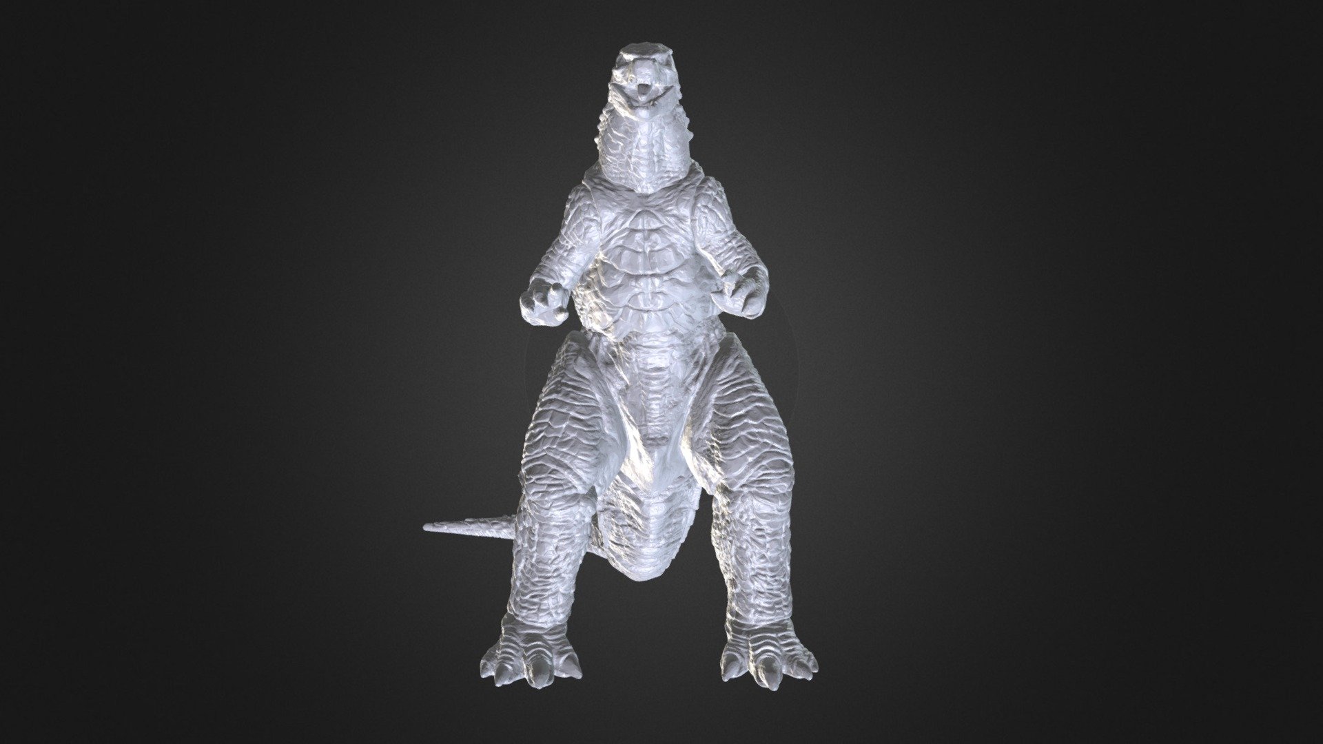 Godzilla - Base Mesh - Print - Buy Royalty Free 3D model by Owltic ...