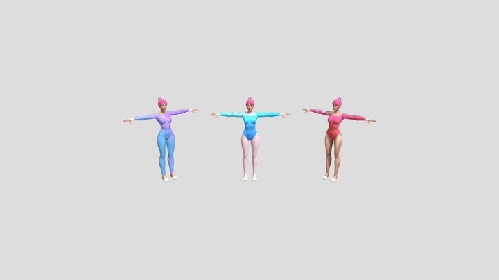gymnastics 3D Model