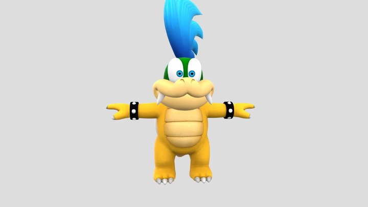 Larry Koopa 3D Model