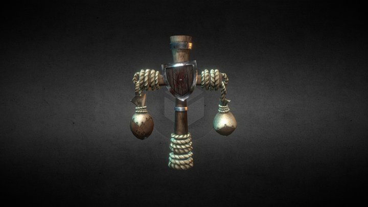 Human Target 3D Model