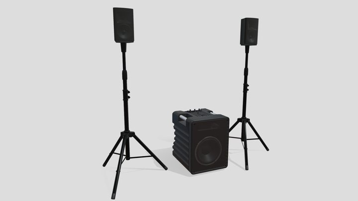 Subbass & Satelittes 3D Model