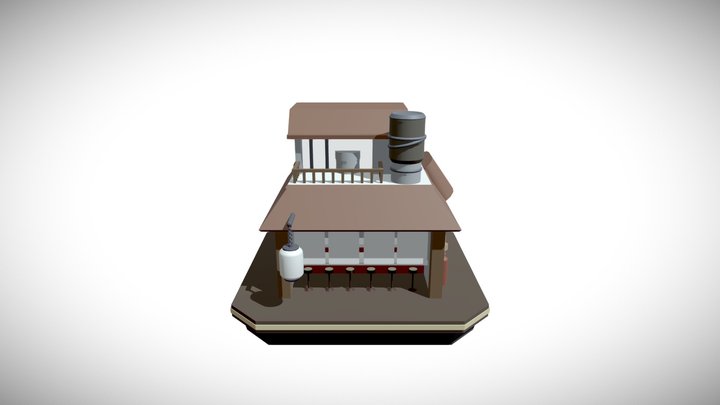 Ichiraku ramen XYZ HW(Detailing) 3D Model