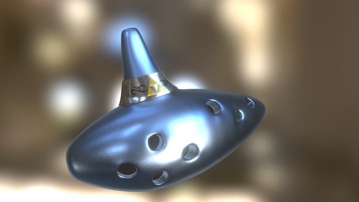 Zelda Ocarina of Time - Ocarina of Time 3D Model