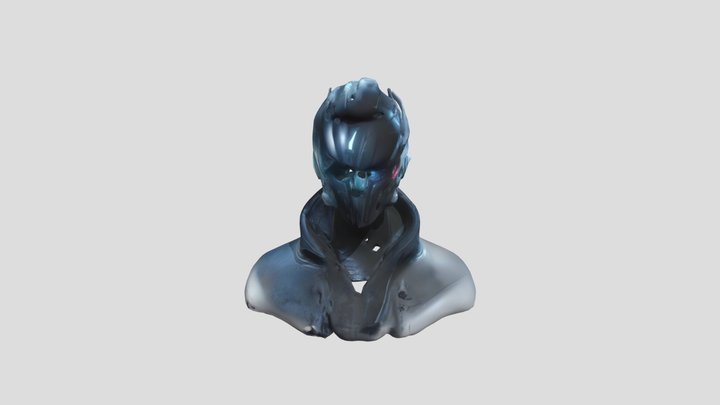 Cyber Sentinel 3D Model