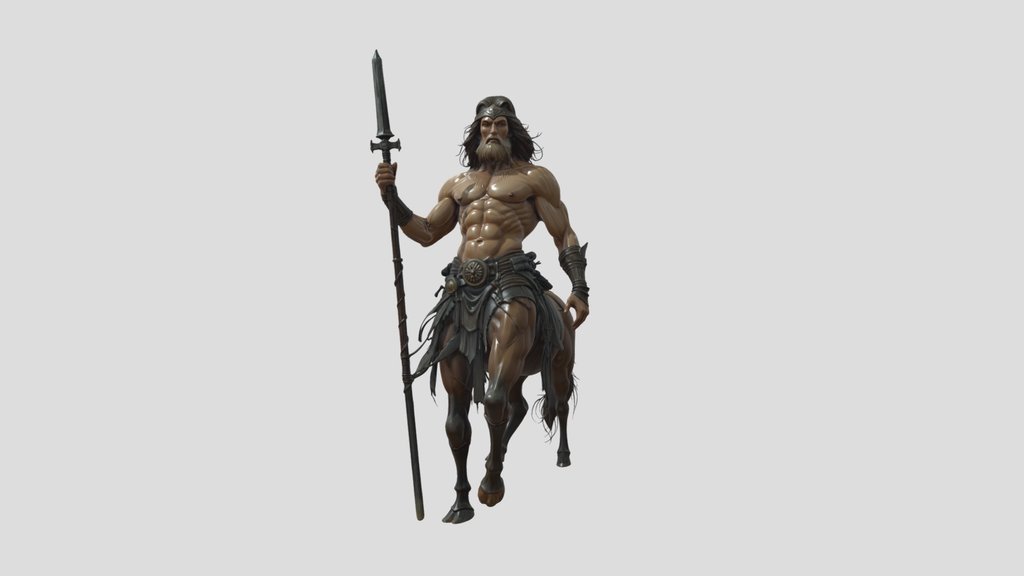 Centaur Warrior 3d Model
