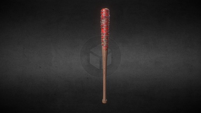 Negan's Bat “Lucille”  (THE WALKING DEAD) 3D Model