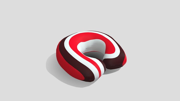 Chocotella Almohada Travel Pillow 3D Model