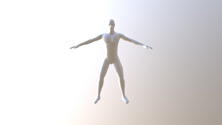 Human Mesh Basic 3D Model